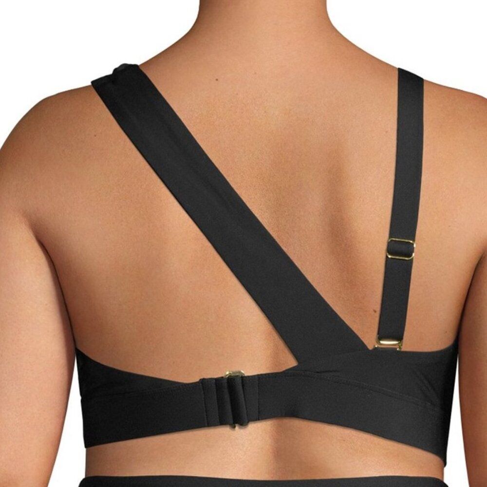 Black One Should Bikini Swimsuit Top    8144  NWT Boutique - Picture 2 of 10